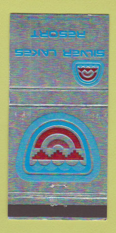 Matchbook Cover - Silver Lakes Resort Helendale CA 30 Strike