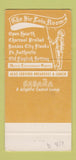 Matchbook Cover - Hotel Phillips Kansas City MO WEAR 30 Strike
