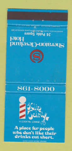 Matchbook Cover - Sheraton Cleveland Hotel OH 30 Strike