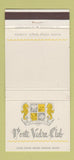 Matchbook Cover - Ponte Vedra Club Ponte Vedra Beach FL 30 Strike