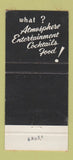 Matchbook Cover - Sylvia's Evergreens Dundee IL 30 Strike