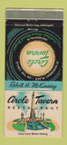 Matchbook Cover - Circle Tower Restaurant Indianapolis IN 30 Strike