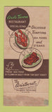 Matchbook Cover - Circle Tower Restaurant Indianapolis IN 30 Strike
