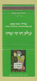 Matchbook Cover - Cafe de la Paix Houston TX 30 Strike