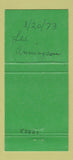 Matchbook Cover - Cafe de la Paix Houston TX 30 Strike