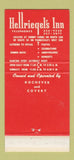 Matchbook Cover - Hellriegel's Inn Painesville OH 30 Strike