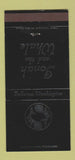 Matchbook Cover - Jonah and the Whale Bellevue WA 30 Strike