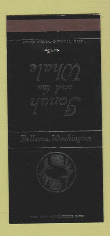 Matchbook Cover - Jonah and the Whale Bellevue WA 30 Strike