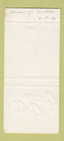 Matchbook Cover - Green Gables Restaurant Santa Barbara CA 30 Strike