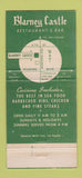 Matchbook Cover - Blarney Castle Los Angeles CA 30 Strike