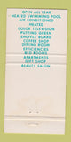 Matchbook Cover - Tapis Rouge Fort Lauderdale FL 30 Strike