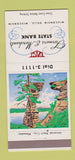 Matchbook Cover - Farmers and Merchants State Bank Wisconsin Dells WI 30 Strike