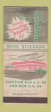 Matchbook Cover - Crossroads Lanes Bowling Vandalia OH 30 Strike