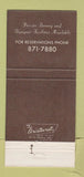 Matchbook Cover - Iron Gate Westlake OH Restaurant 30 Strike