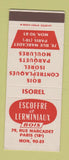 Matchbook Cover - Escoffre Lerminiaux Bois Paris France SAMPLE?
