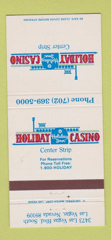 Matchbook Cover - Holiday Inn Casino Las Vegas NV WEAR 30 Strike