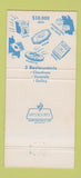 Matchbook Cover - Holiday Inn Casino Las Vegas NV WEAR 30 Strike