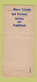 Matchbook Cover - United States National Bank Lemon Grove CA 30 Strike
