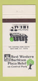Matchbook Cover - Best Western Barbizon Plaza Hotel New York City WEAR 30 Strike