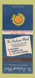 Matchbook Cover - Diplomat Motel Greensboro NC 30 Strike
