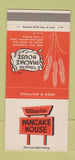 Matchbook Cover - Village Inn Pancake House St Louis MO 30 Strike