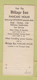 Matchbook Cover - Village Inn Pancake House St Louis MO 30 Strike