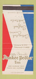 Matchbook Cover - Wally Branch's Yankee Pedlar Inn Toluca Lake CA 30 Strike