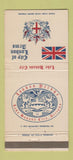 Matchbook Cover - City of London Arms Lake Havasu City AZ 30 Strike