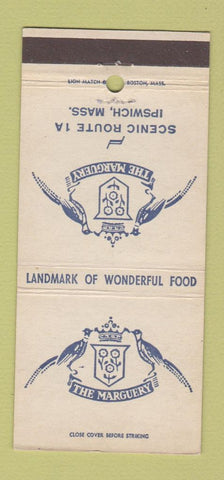 Matchbook Cover - The Marguery Ipswich MA 30 Strike