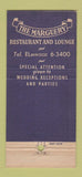 Matchbook Cover - The Marguery Ipswich MA 30 Strike