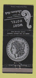 Matchbook Cover - Wort Hotel Jackson Hole WY 30 Strike