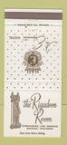 Matchbook Cover - Rigadoon Room Madison WY Edgewater Hotel 30 Strike