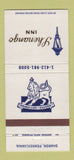 Matchbook Cover - Shenango Inn Sharon PA 30 Strike