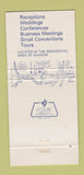 Matchbook Cover - Shenango Inn Sharon PA 30 Strike