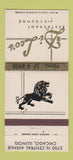 Matchbook Cover - Di Leo's Restaurant Chicago IL 30 Strike