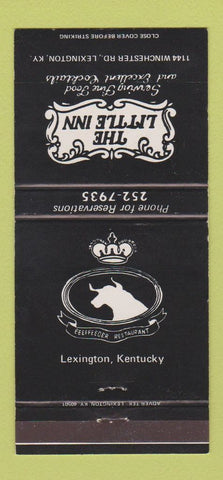 Matchbook Cover - The Little Inn Lexington KY 30 Strike