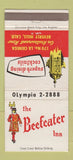 Matchbook Cover - Beefeater Inn Beverly Hills CA 30 Strike