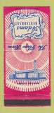 Matchbook Cover - Adams Restaurant Rawlins WY RED 30 Strike