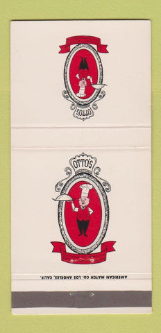 Matchbook Cover - Otto's Pink Pig Sherman Oaks CA 30 Strike