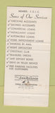 Matchbook Cover - First National Bank Griffin GA 30 Strike
