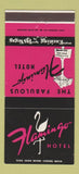 Matchbook Cover - Flamingo Hotel Casino Las Vegas NV 30 Strike