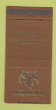 Matchbook Cover - Hungry Hunter Restaurant Dallas TX 30 Strike
