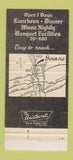 Matchbook Cover - Swan Club Glenwood Landing LI NY 30 Strike