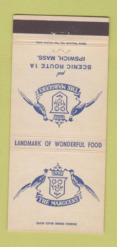 Matchbook Cover - The Marguery Ipswich MA 30 Strike
