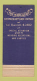 Matchbook Cover - The Marguery Ipswich MA 30 Strike