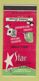 Matchbook Cover - Star Broiler Casino Winnemucca NV 30 Strike