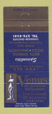 Matchbook Cover - Venus Deli Restaurant Montreal QC 30 Strike