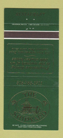 Matchbook Cover - The Shipyard Restaurant Latham NY 30 Strike