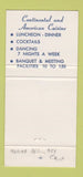 Matchbook Cover - The Windjammer Marina Del Rey CA Hotel 30 Strike