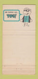 Matchbook Cover - Metropolitan Steel Brooklyn NY  30 Strike